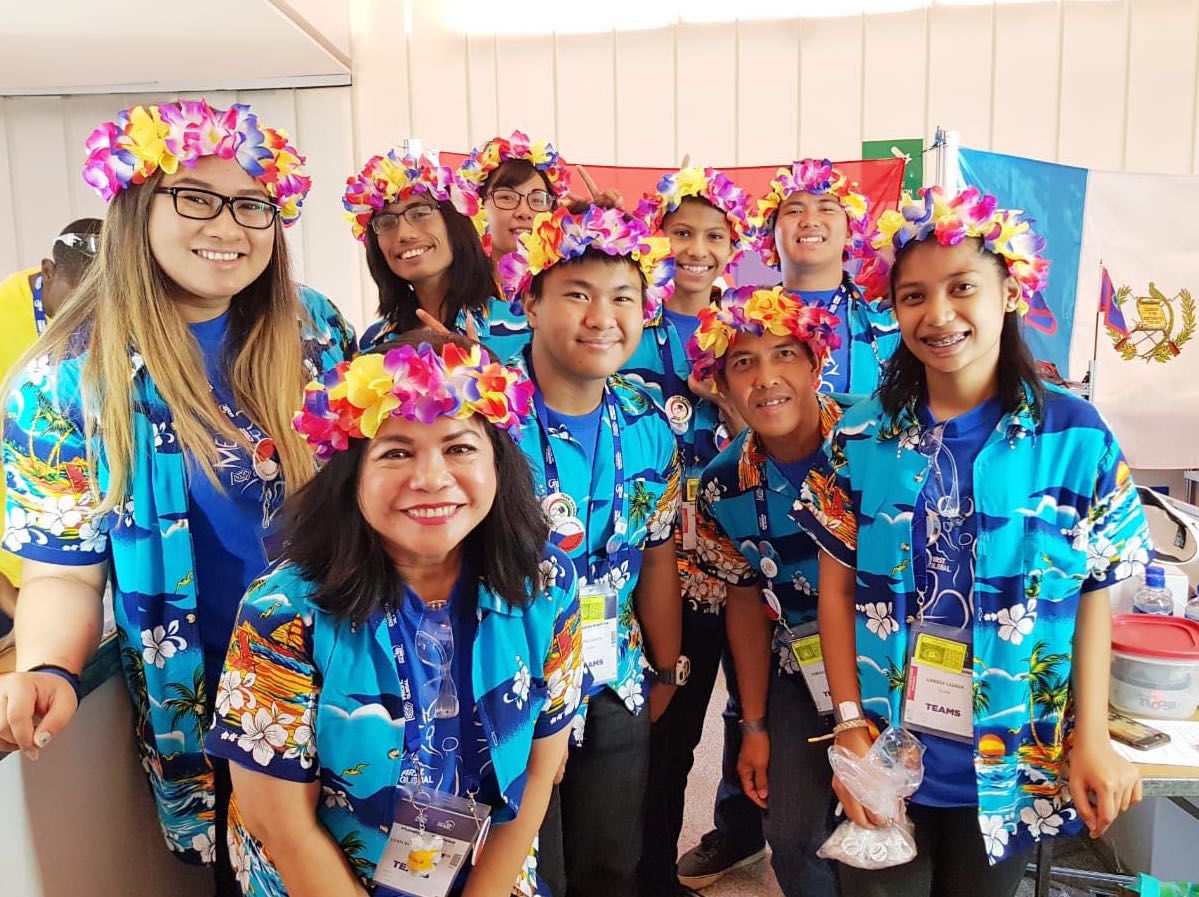 Team Guam competes in robotics in Mexico City